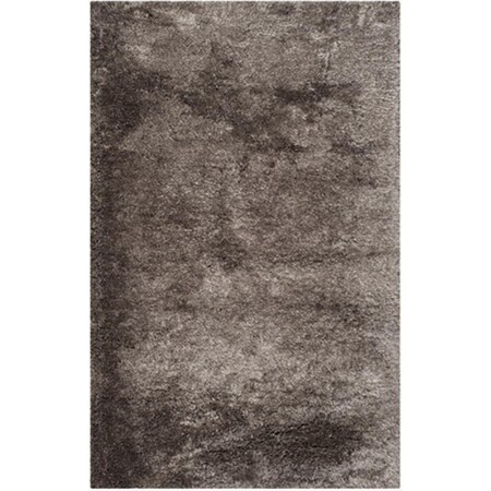 Safavieh 8 x 10 ft. Large Rectangle Shag and Flokati South Beach Shag Latte Hand Tufted Rug SBS562D-8